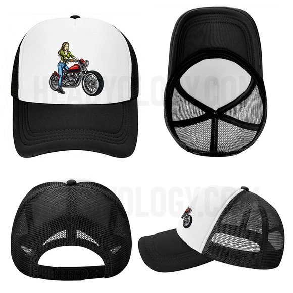 Motorcycle Hats For Women Bike Club Ladies Hats Women Power - Picture 11 of 16